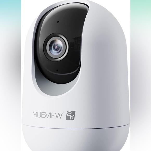 Mubview Other - Mubview indoor security camera, 2K,pet camera 2.4G, white